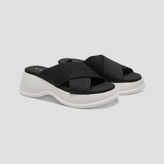 Cross-Strap Platform Sandals(Caitlin)