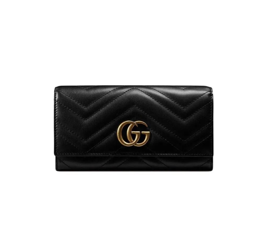 GUCCI(グッチ) 〔GGマーモント〕 コンチネンタルウォレット