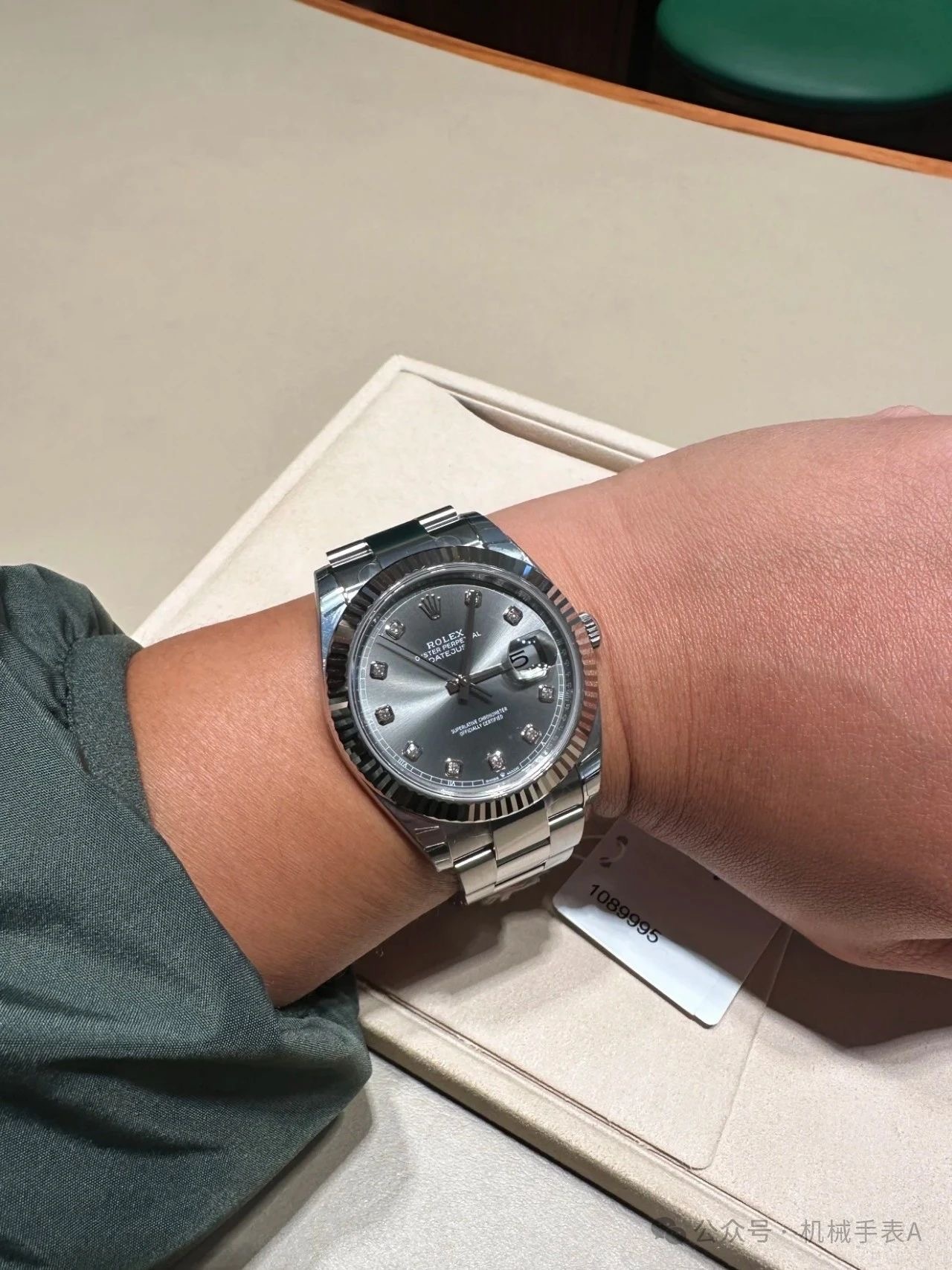 NEW 2025 ロレックス デイトジャスト 41mm ジュビリー GERY ダイヤダイヤル ロレックス