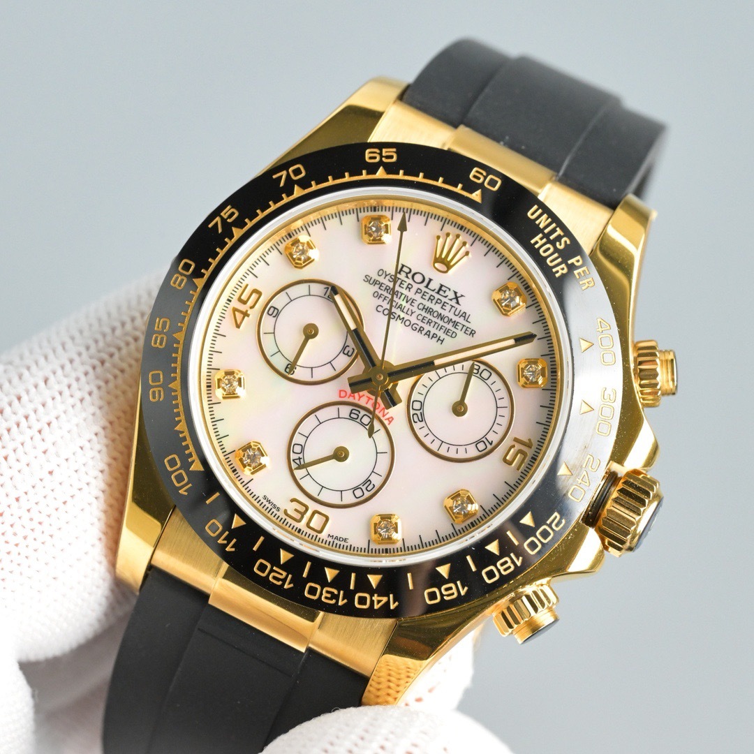 ROLEX（ロレックス）機械式腕時計 デイトナ 白文字盤  40MM 腕時計