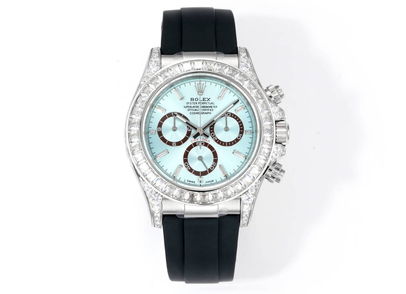 Rolex ロレックス 2025年新作 デイトナ 機械式腕時計 アイスブルー文字盤