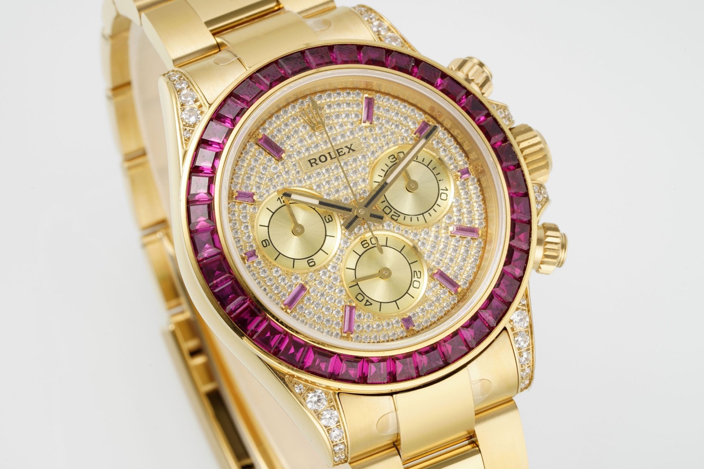Rolex ロレックス 2025年新作 デイトナ 機械式腕時計 フルダイヤの腕時計