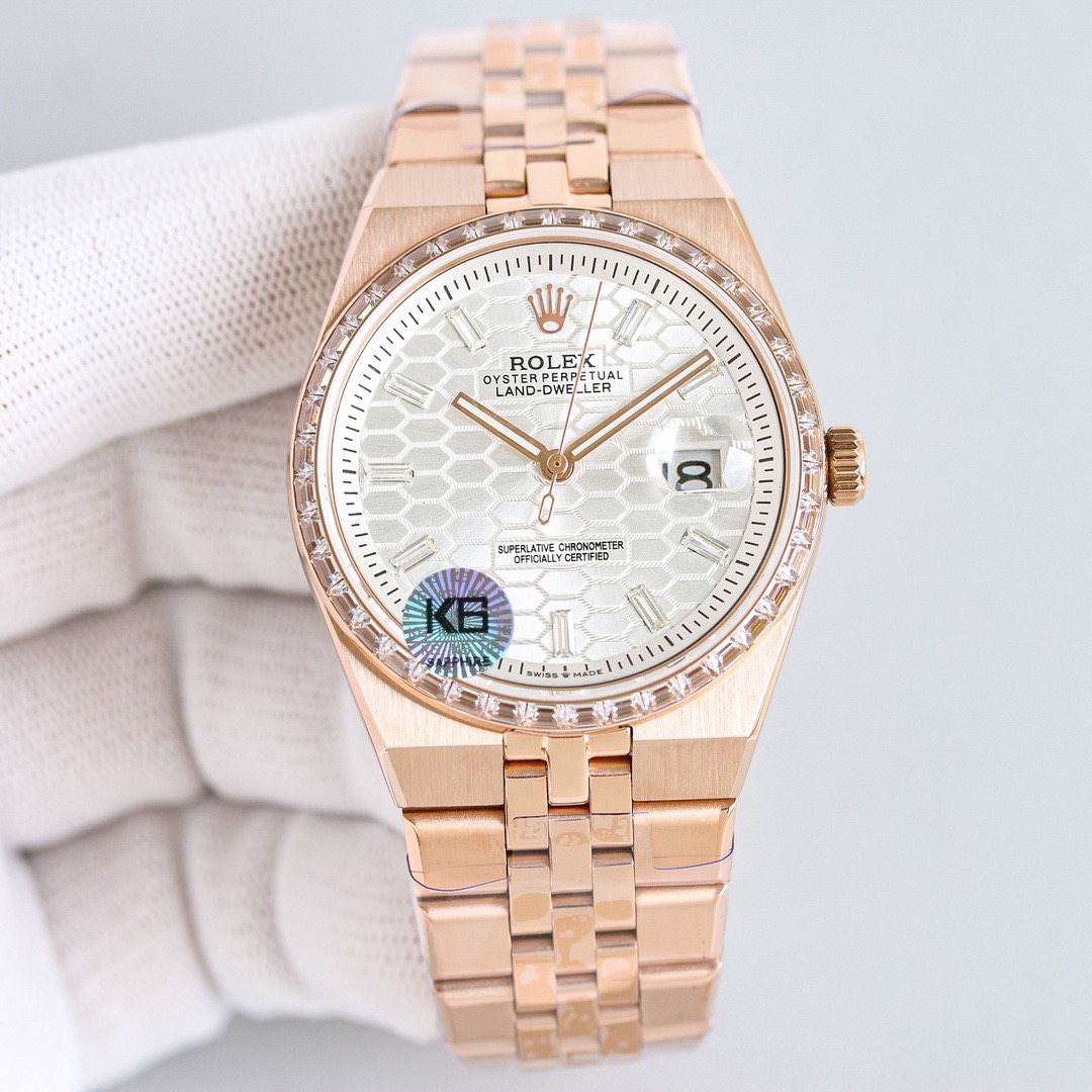NEW 2025 ロレックス（スイスの腕時計ブランド）Rolex  Land-Dweller 40mm機械式時計
