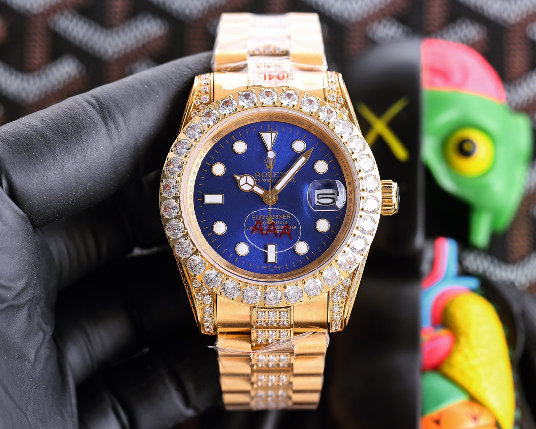 Rolex ロレックス 2025年新作 デイトナ 機械式腕時計 ダイヤモンド装飾シリーズ
