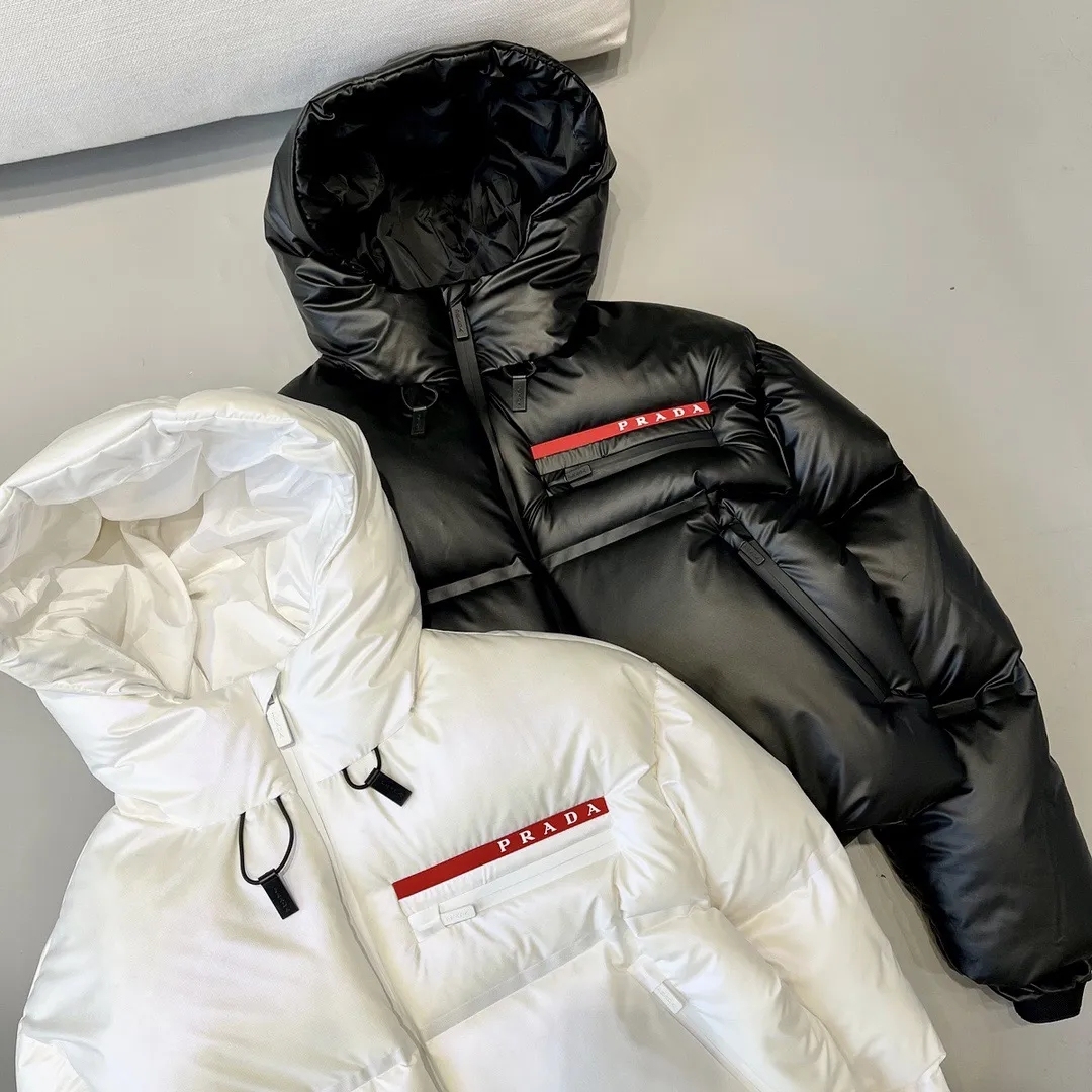 PRADAプラダ 冬のダウンジャケット 旬の新作 90%ホワイトダックダウンユニセックスMONCLER