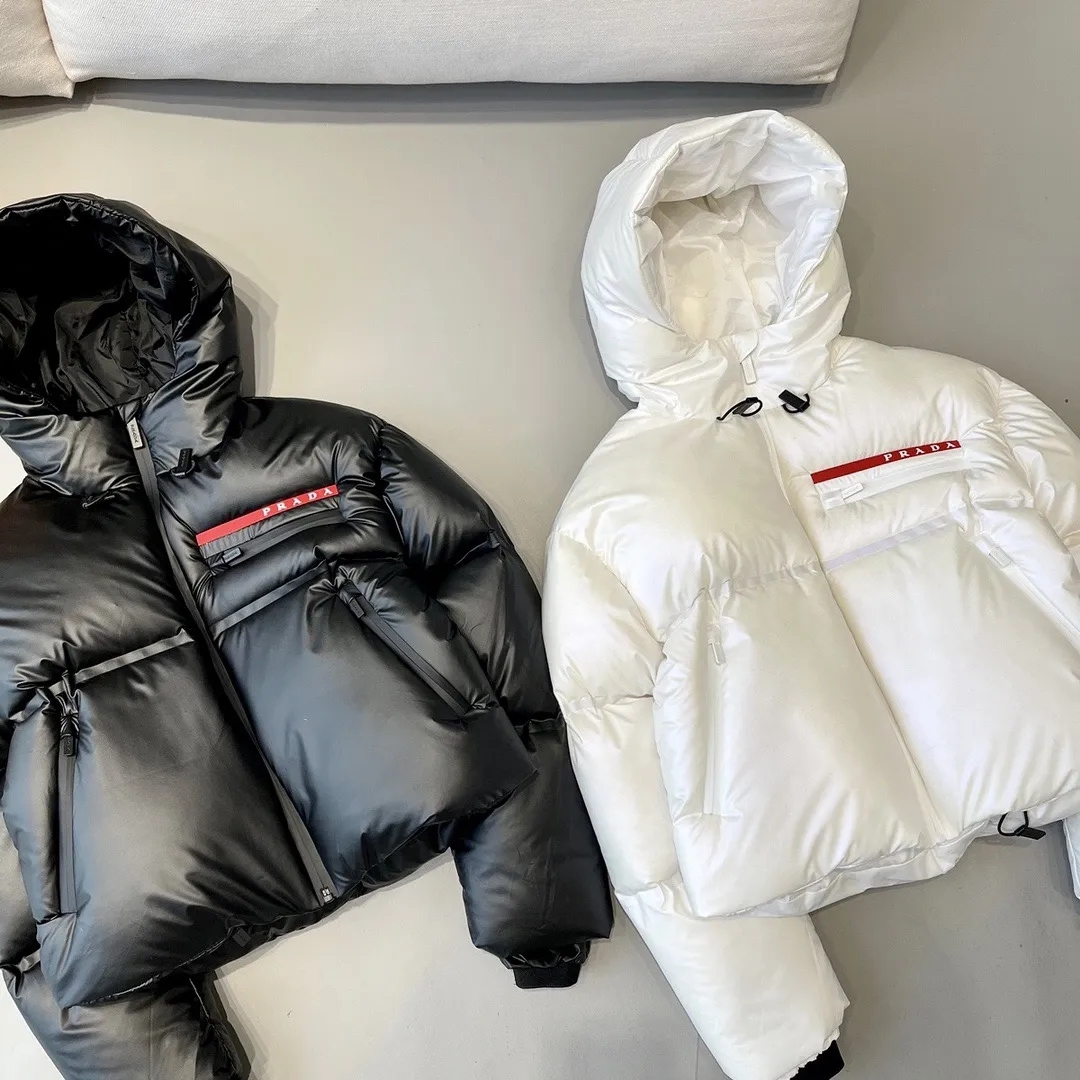 PRADAプラダ 冬のダウンジャケット 旬の新作 90%ホワイトダックダウンユニセックスMONCLER