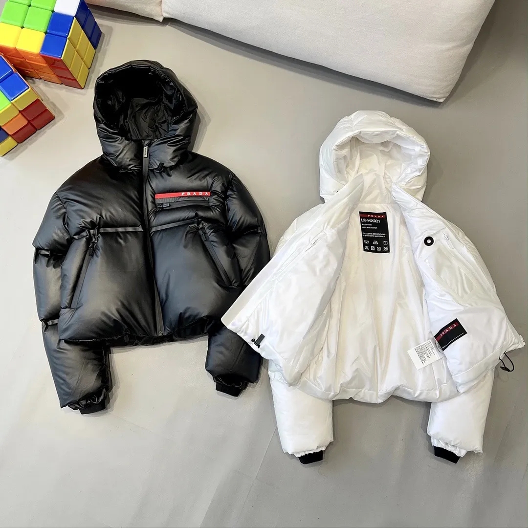 PRADAプラダ 冬のダウンジャケット 旬の新作 90%ホワイトダックダウンユニセックスMONCLER