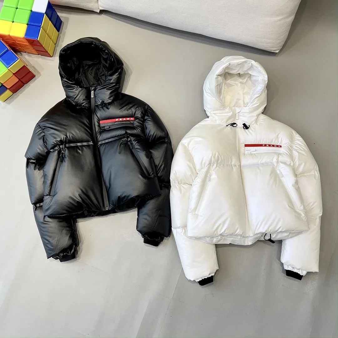 PRADAプラダ 冬のダウンジャケット 旬の新作 90%ホワイトダックダウンユニセックスMONCLER