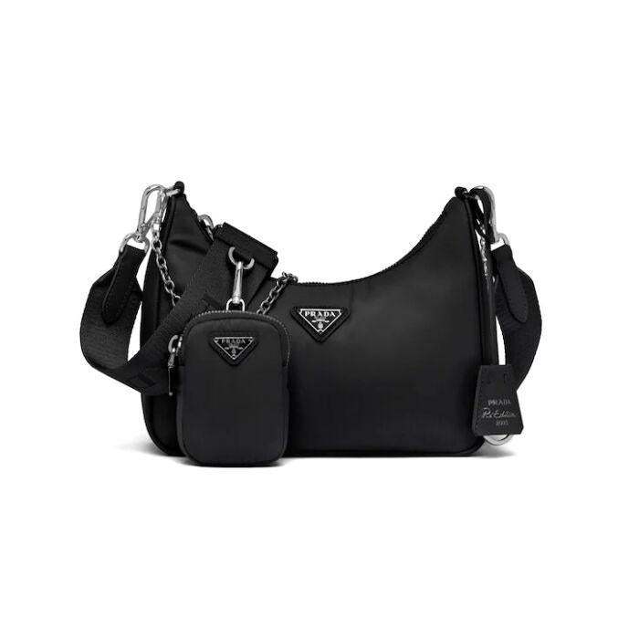 PRADA(プラダ) Re-Edition 2005 ナイロン ショルダーバッグ ブラック