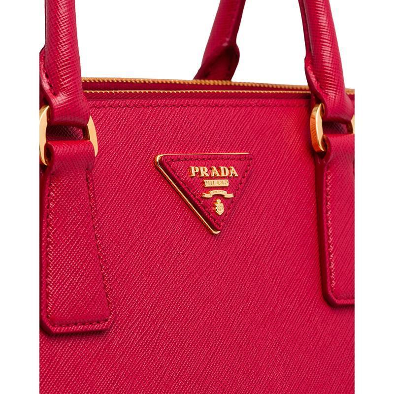 PRADA(プラダ) ガレリア ミディアム バッグ レッド
