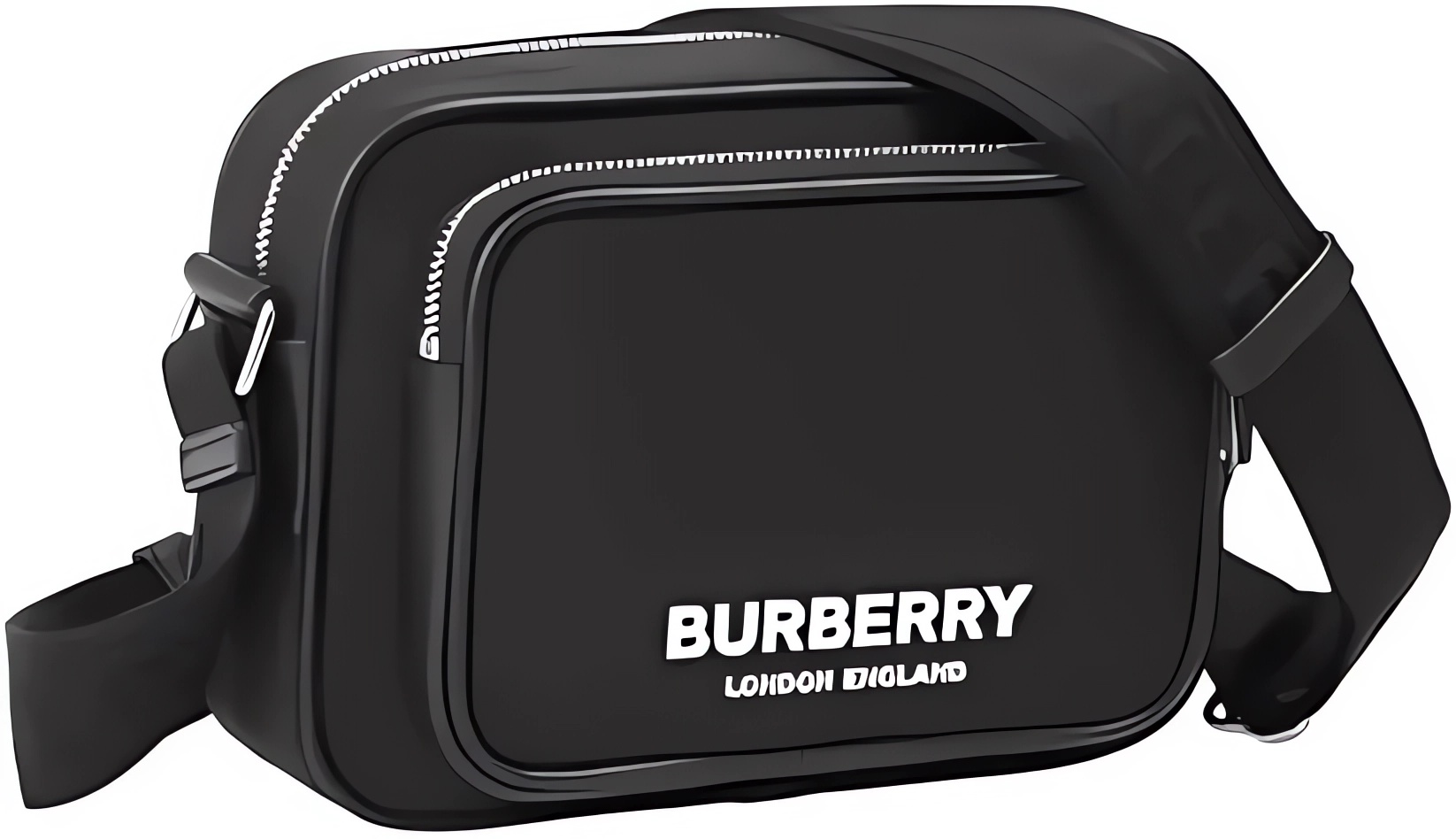 [バーバリー] ショルダーバッグ パディ ブラック メンズ 品番8049094 A1189​