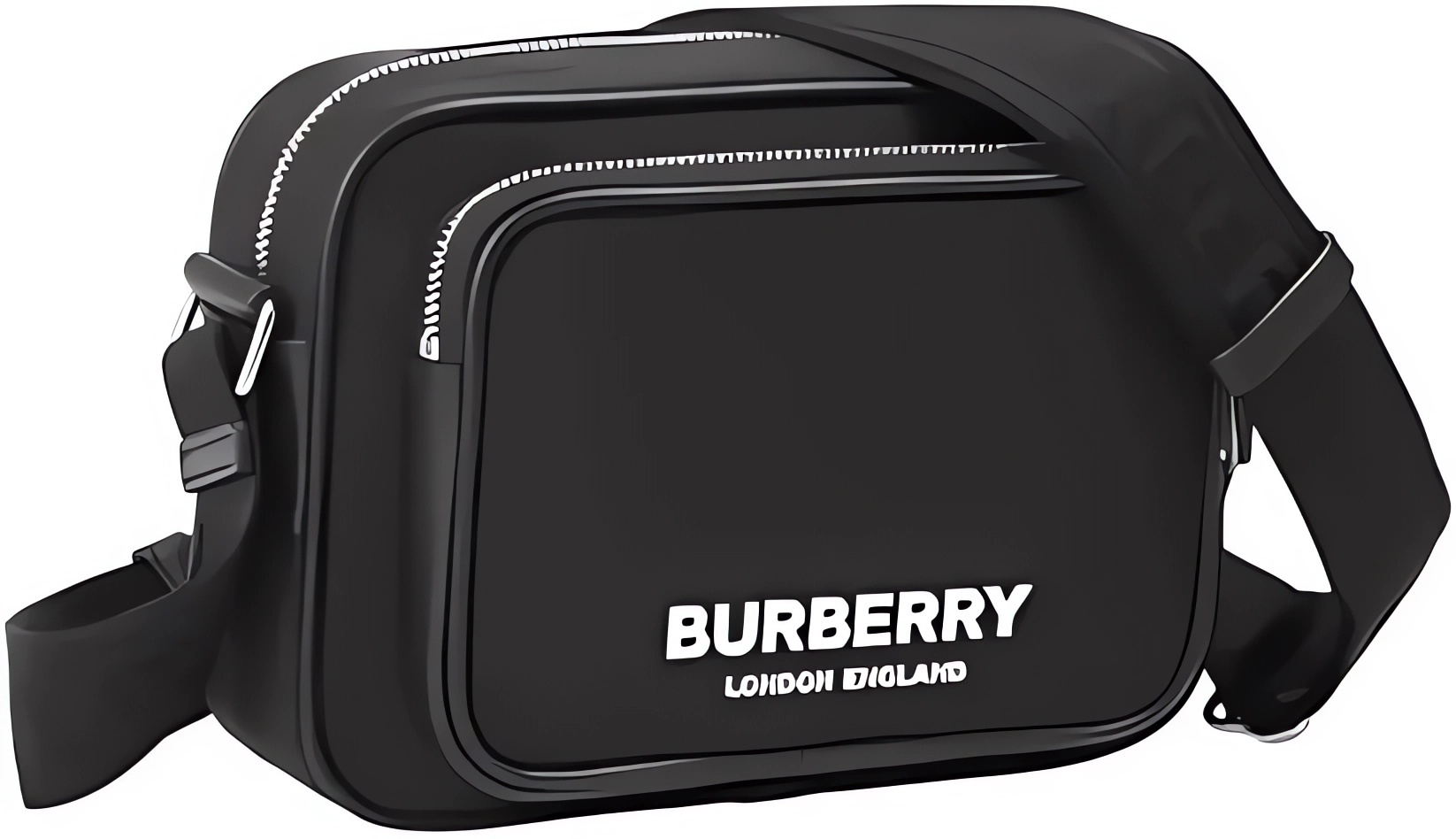 [バーバリー] ショルダーバッグ パディ ブラック メンズ 品番8049094 A1189​