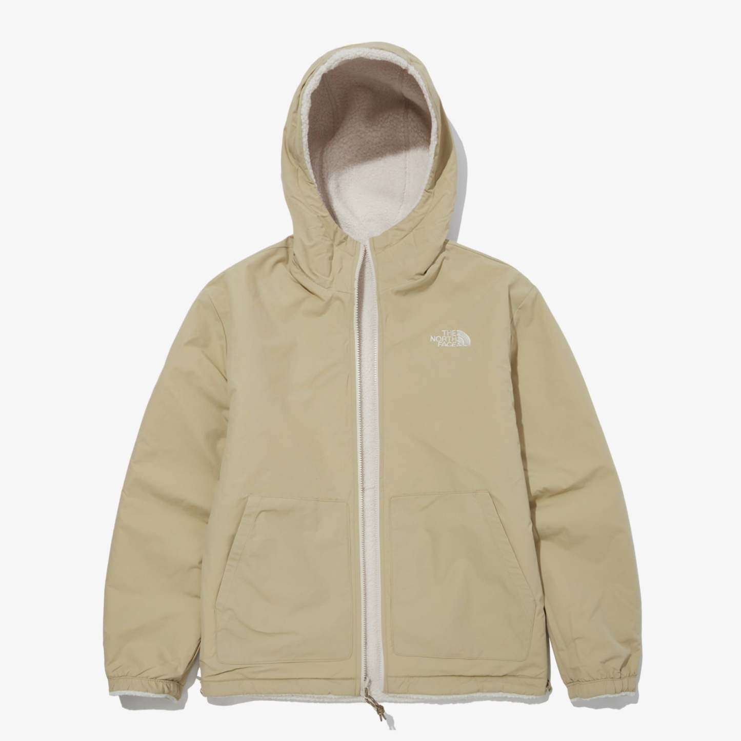 ★★★THE NORTH FACE★★★ DIXIE RVS FLEECE HOODIE NJ4FM70 リバーシブル フリース ダウン ジャケット フード レディース メンズ 韓国 2WAY 裏表 ショート ミドル 丈 かわいい 新作