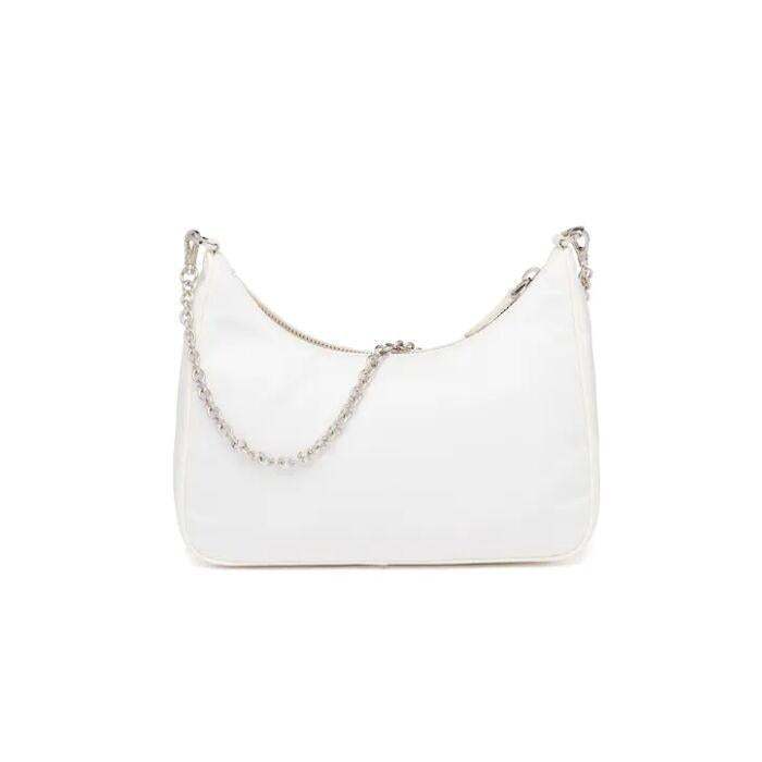 PRADA(プラダ) Re-Edition 2005 ナイロン ショルダーバッグ ホワイト