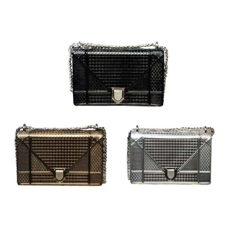 Dior(ディオール) カーフスキン Diorama バッグ 3色