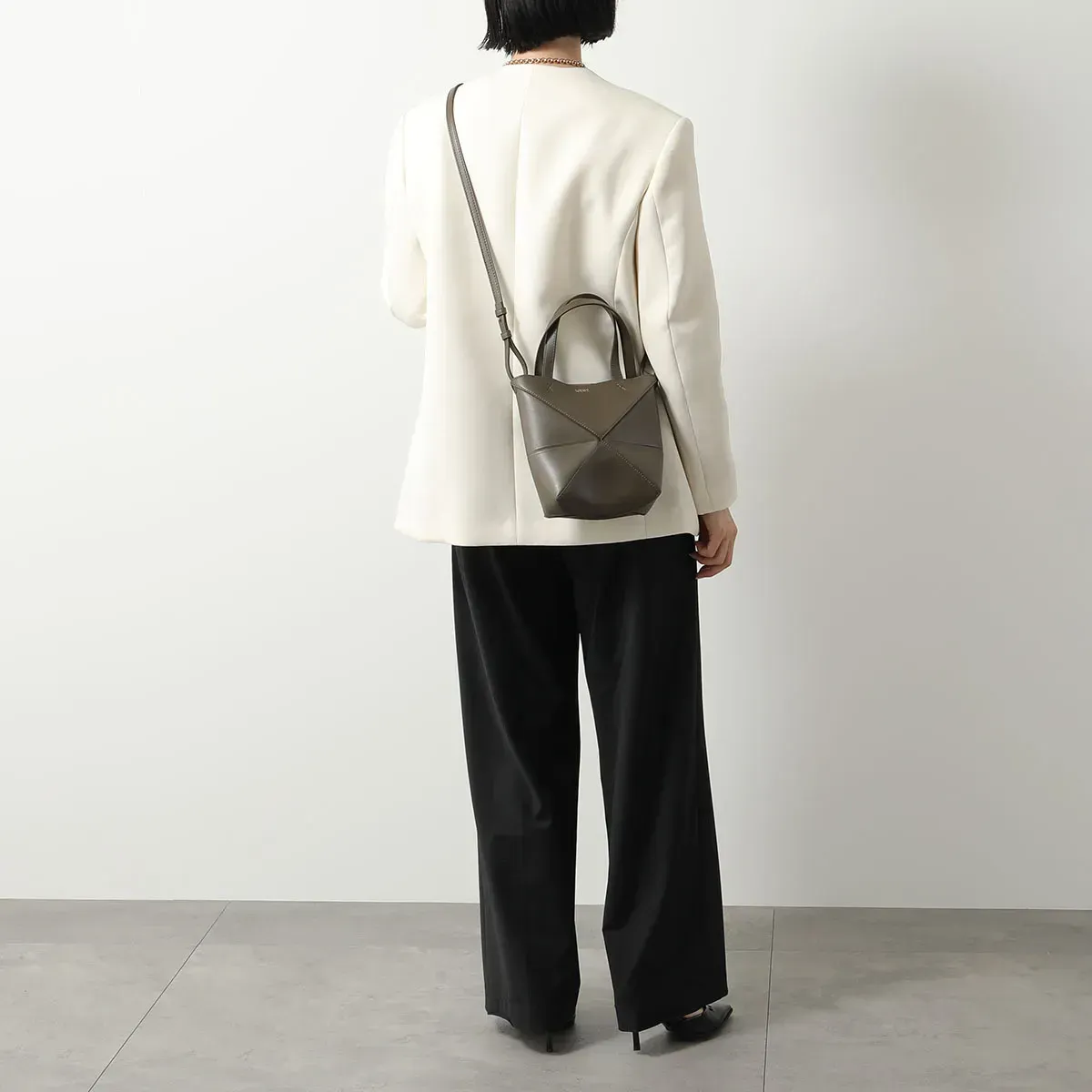 LOEWE トートバッグ A657V25X01 PUZZLE FOLD TOTE MINI