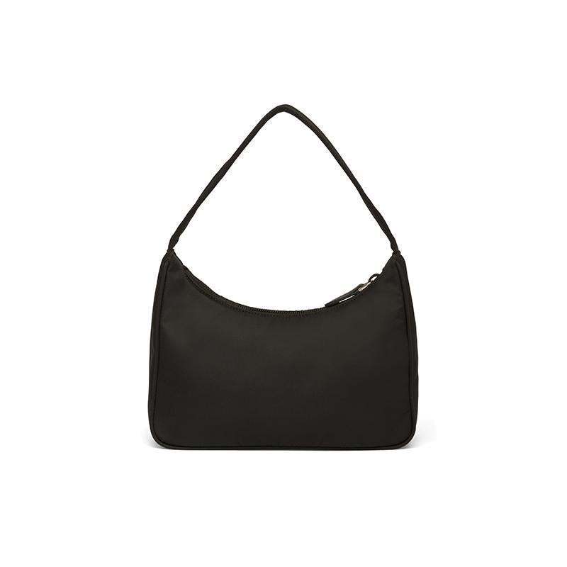 PRADA(プラダ) Re-Edition 2000 ナイロン ミニバッグ ブラック/レッド