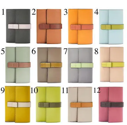 新作★LOEWE★ロエベ★カラー多数 Small Vertical 三つ折り財布