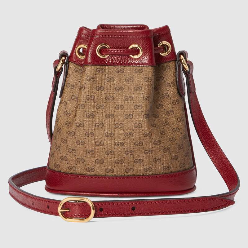 DORAEMON x GUCCI ミニ バケットバッグ