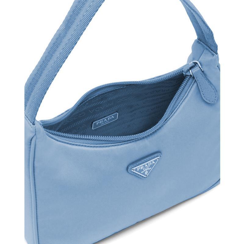 PRADA(プラダ) Re-Edition 2000 ナイロン ミニバッグ ブルー