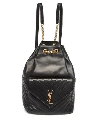 Saint Laurent*高級感に溢れる存在感*レザーバックパック