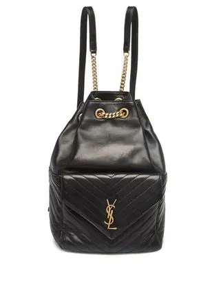 Saint Laurent*高級感に溢れる存在感*レザーバックパック