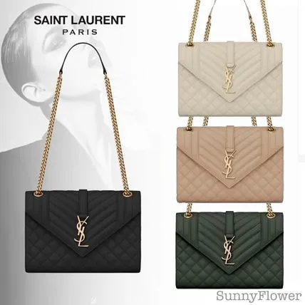 【Saint Laurent】新作！モノグラム エンべロープバッグ