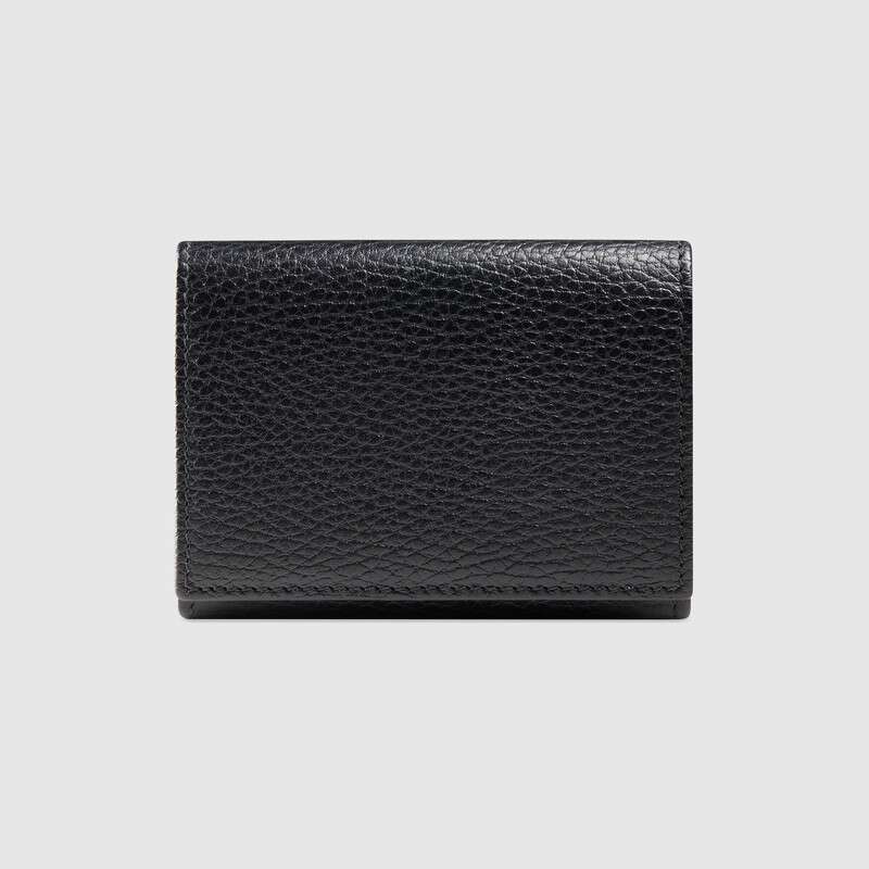 GUCCI(グッチ)〔プチ マーモント〕レザー 三つ折りウォレット