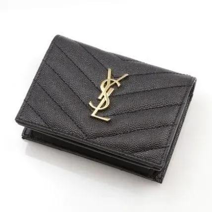 LOU マテラッセ二つ折り財布 ブラック