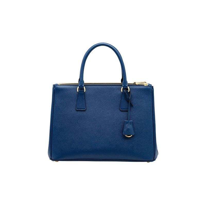 PRADA(プラダ) ガレリア ミディアム バッグ ブルー