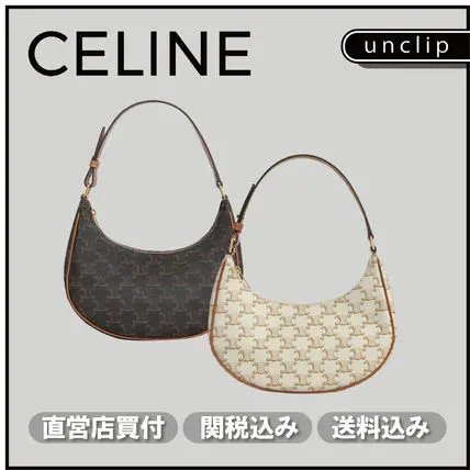 お洒落【国内発送★CELINE】アヴァバッグ トリオンフキャンバス-BUYMA