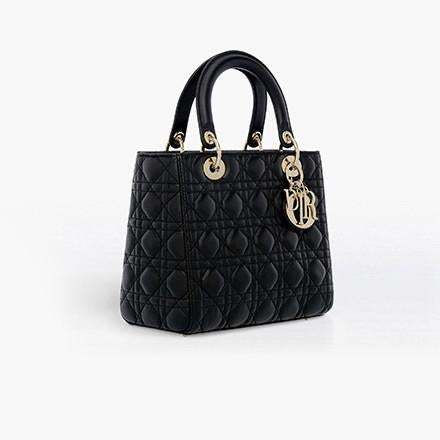 Dior(ディオール) ラムスキン Lady Dior バッグ 2色