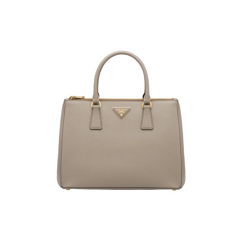 PRADA(プラダ) ガレリア ミディアム バッグ グレー