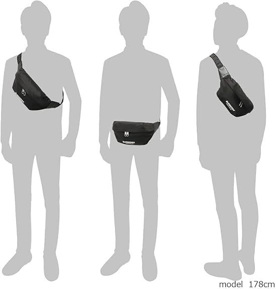 [バーバリー] クロスボディバッグ 8049095 ソニー メンズ ブラック [並行輸入品] カラー：ブラック サイズ：フリーサイズ​