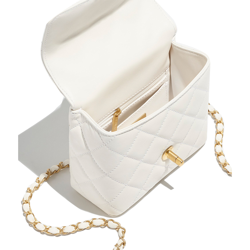 CHANEL (シャネル)  トップハンドル ミニ フラップ バッグ cha0a460