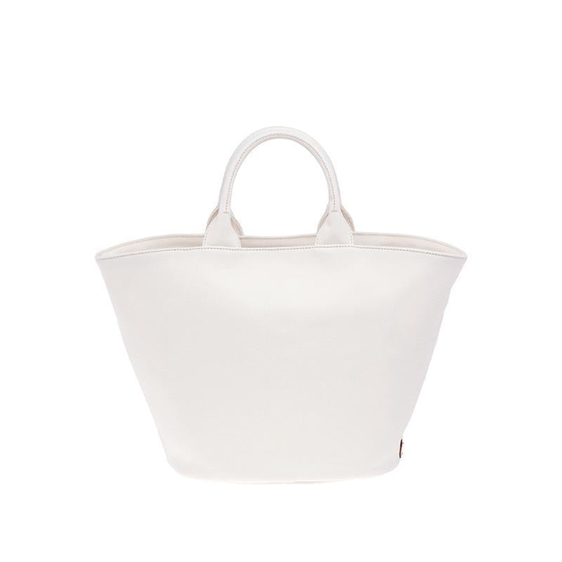 PRADA(プラダ) カナパ ファブリック ハンドバッグ ホワイト