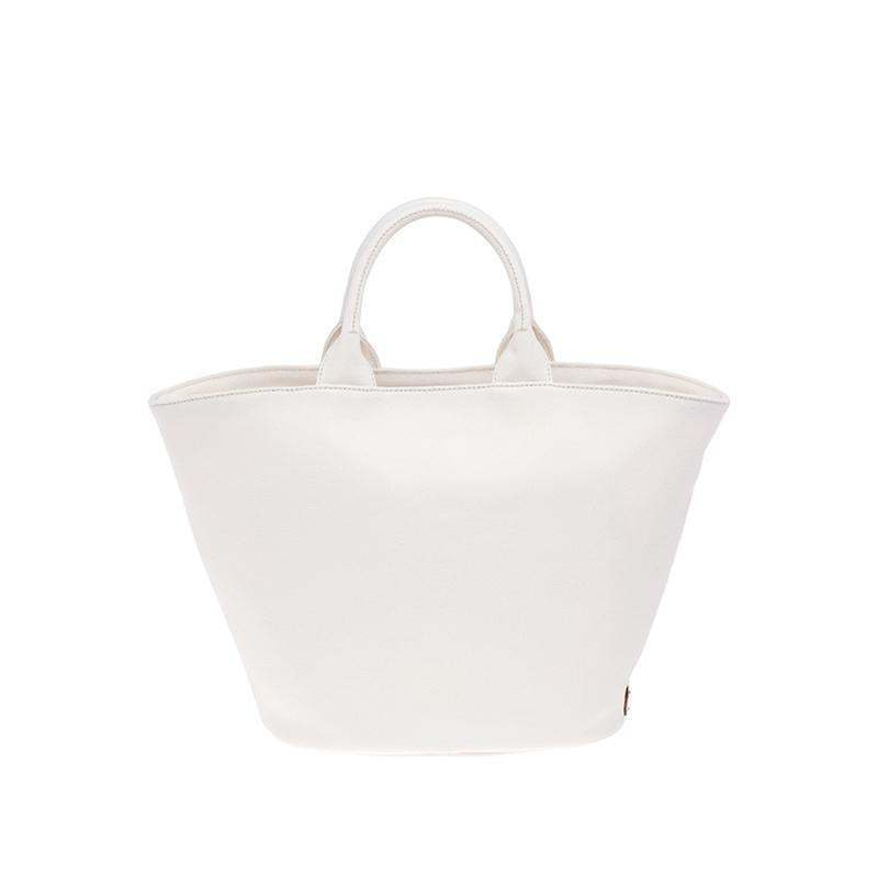 PRADA(プラダ) カナパ ファブリック ハンドバッグ ホワイト