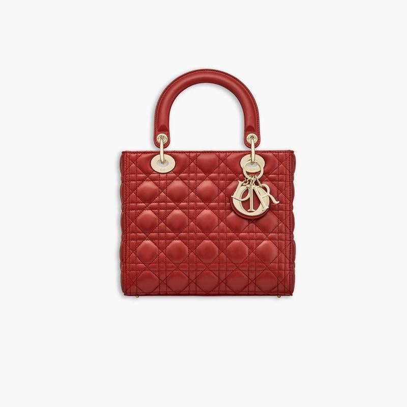 Dior(ディオール) ラムスキン Lady Dior バッグ 2色