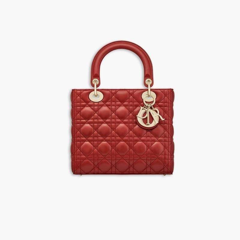 Dior(ディオール) ラムスキン Lady Dior バッグ 2色