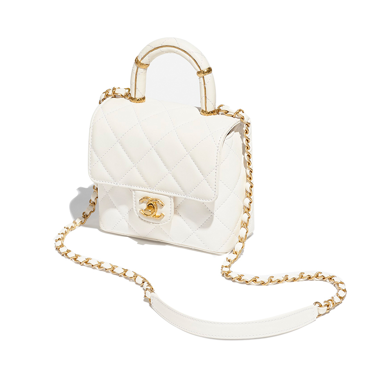 CHANEL (シャネル)  トップハンドル ミニ フラップ バッグ cha0a460