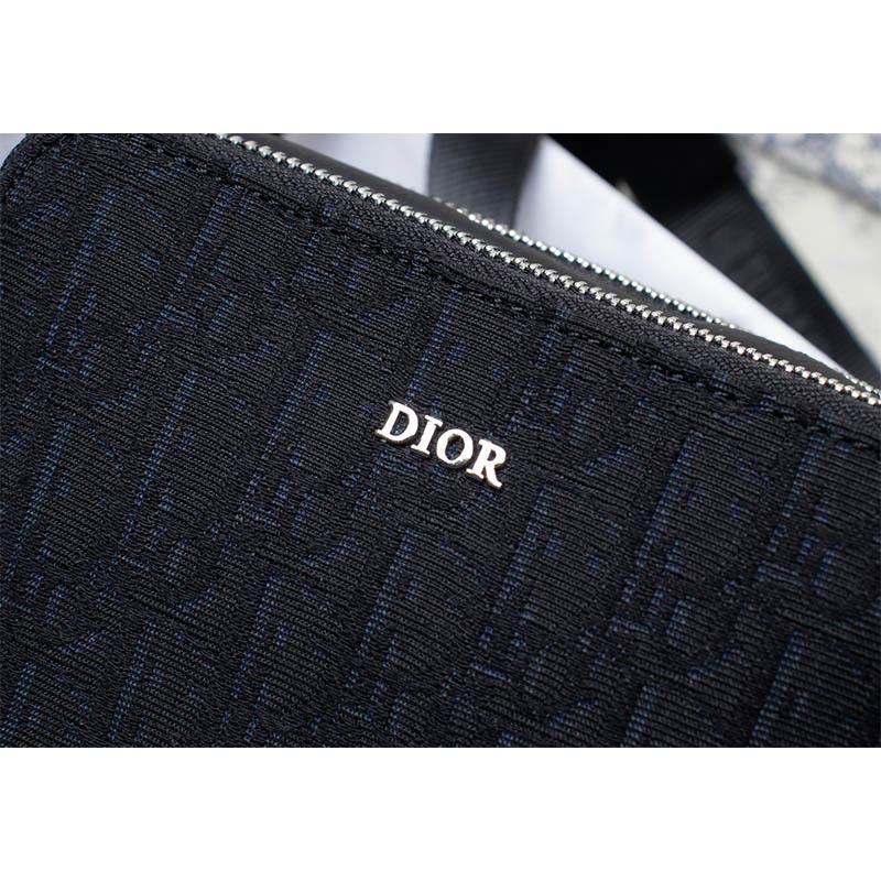 Dior(ディオール) ディオール オブリーク メッセンジャーバッグ ノワール
