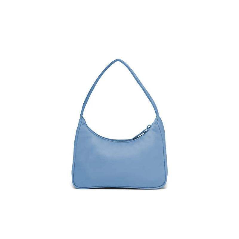 PRADA(プラダ) Re-Edition 2000 ナイロン ミニバッグ ブルー