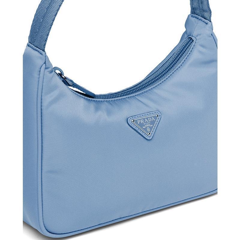 PRADA(プラダ) Re-Edition 2000 ナイロン ミニバッグ ブルー