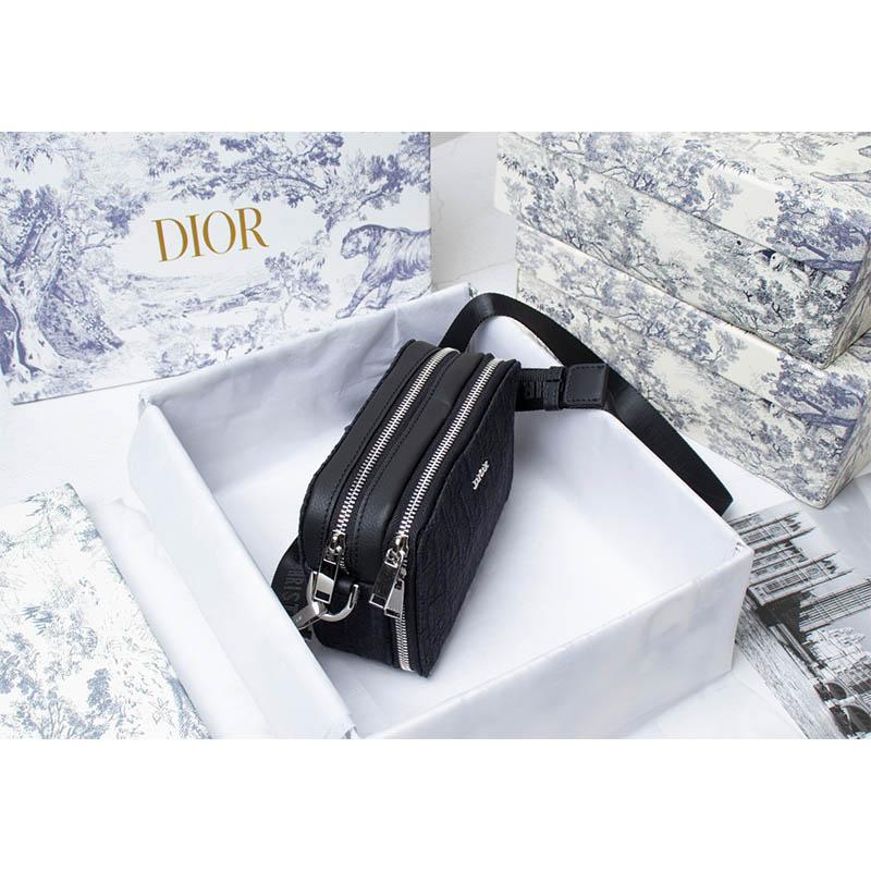 Dior(ディオール) ディオール オブリーク メッセンジャーバッグ ノワール