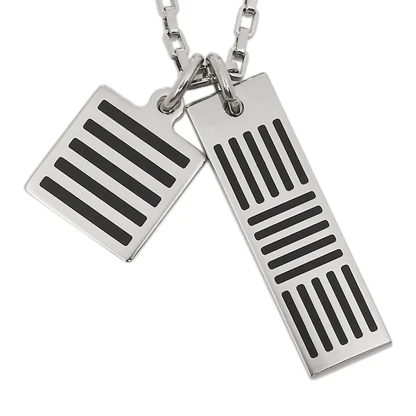 【国内発送/直営店】ネックレス ルイヴィトン アクセサリー LV M62490 コリエ ダミエカラーズ メンズ ペンダント シルバー