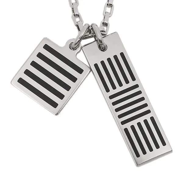 【国内発送/直営店】ネックレス ルイヴィトン アクセサリー LV M62490 コリエ ダミエカラーズ メンズ ペンダント シルバー