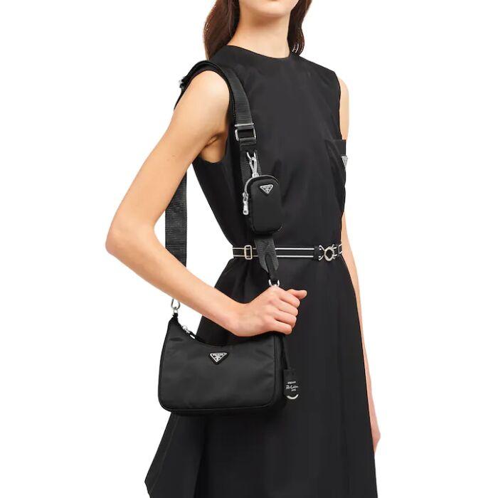 PRADA(プラダ) Re-Edition 2005 ナイロン ショルダーバッグ ブラック