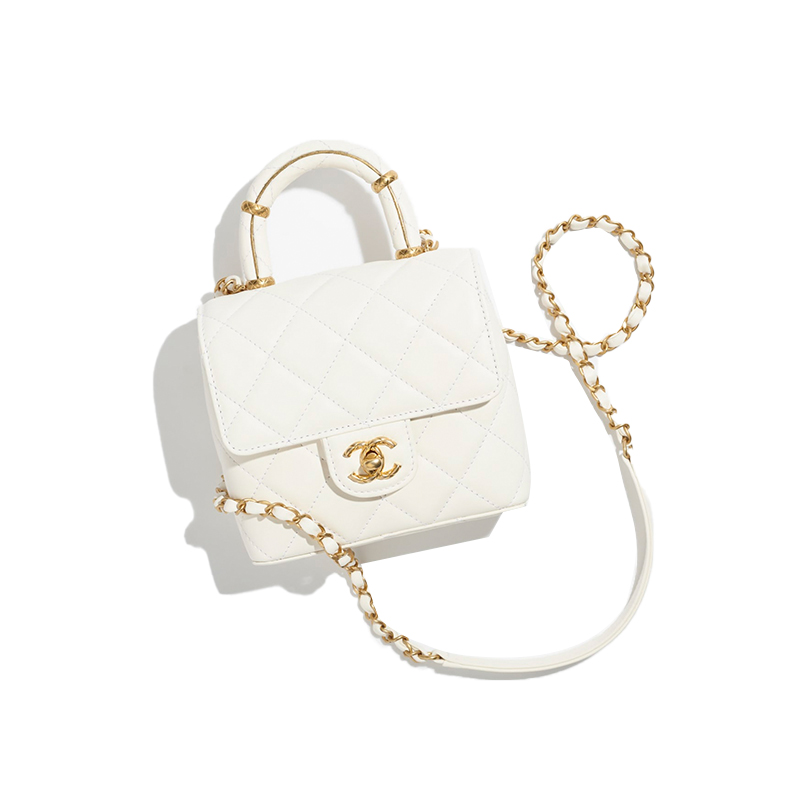 CHANEL (シャネル)  トップハンドル ミニ フラップ バッグ cha0a460