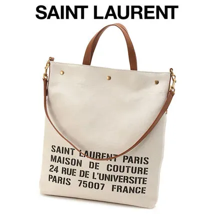 SAINT LAURENT 3way トートバッグ UNIVERSITE 710264-95GGW9087