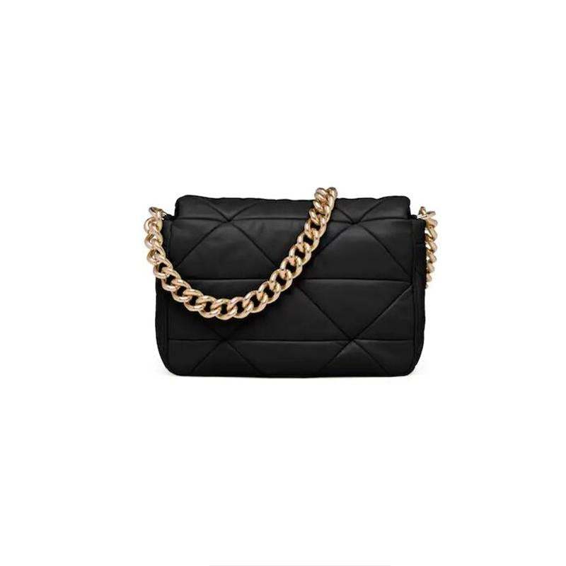 PRADA(プラダ) システムナッパレザーパッチワークバッグ ブラック